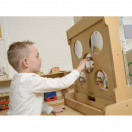 MASTERKIDZ  Sensoryczna Tablica Ścienna Flex Zabawowe Lusterka Montessori