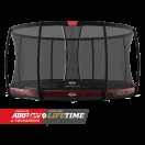 BERG Trampolina Elite InGround 380 cm z Siatką Safety Net Deluxe Czerwona