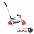 BERG Pedal Go Kart Bicycle 2 in 1 Buzzy Bloom