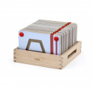 Tabliczki Magnetyczne Nauka Rysowania Figury Geometryczne Viga Toys Montessori