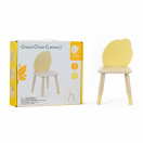 CLASSIC WORLD Pastelowe Krzesełko Grace dla Dzieci 3+ (Lemon)